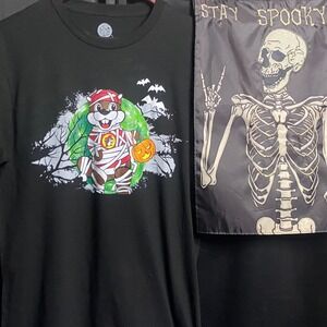 Buc-ee's Halloween T-Shirt Boo Crew Mummy Beaver‎ Graphic Tee Size S
